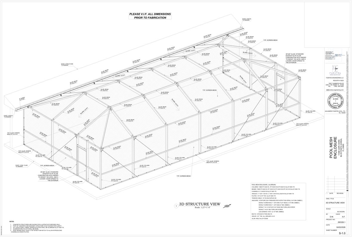 Residence Pool Enclosure